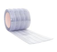 vidaXL Tira de Cortina para Puertas PVC Transparente 200x1,6 mm 50 m, Cortina de Puerta, Tira de Puerta, Tira de Puerta de PVC, Tira de Puerta