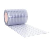 vidaXL Tira de Cortina para Puertas PVC Transparente 300x2,6 mm 25 m, Cortina de Puerta, Tira de Puerta, Tira de Puerta de PVC, Tira de Puerta