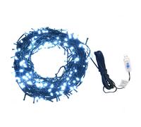vidaXL Tira de luces 400 LED interior exterior blanco frío 40 m