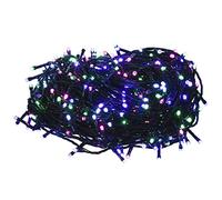 vidaXL Tira de Luces, Cadena Navideña con 1000 LED, Guirnalda Decorativa de Luces, Adorno de Navidad para Hogar Exterior, PVC Pastel Multicolor 100 m