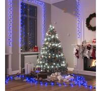 vidaXL Tira de luces compacta con 3000 LED PVC azul 65 m
