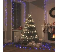 vidaXL Tira de luces con 1000 LED PVC azul 100 m