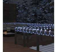 vidaXL Tubo de luz con 1200 LEDs, luz blanca fría, 50 metros, PVC