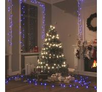 vidaXL Tira de luces con 2000 LED PVC azul 200 m