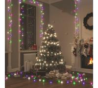 vidaXL Tira de luces con 2000 LED PVC pastel multicolor 200 m