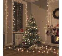vidaXL Tira de luces con 300 LED PVC blanco cálido 30 m