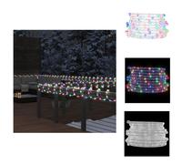 vidaXL: Tira de luces LED de 1200 LEDs, multicolor, 50 metros, PVC - Iluminación navideña