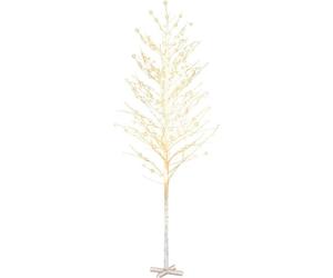 vidaXL, tira de luces LED de color blanco cálido, 672 LEDs, 400 cm