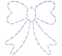 vidaXL, tira de luces LED en forma de aro, modelo LOVIISA, 70 LEDs, color azul, 50 x 51 cm