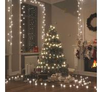 vidaXL Tira de luces LEDs con 150 LEDs blanco frío 15 m PVC
