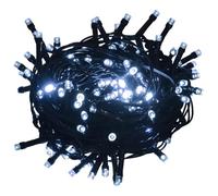 vidaXL Tira de luces LEDs con 150 LEDs blanco frío 15 m PVC