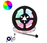 vidaXL Tira LED 2 uds. Negro y Transparente Cobre y plástico