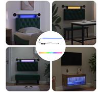 vidaXL Tira LED 55 cm Multicolor PVC