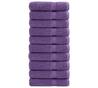 vidaXL Toallas de baño SOLUND 10 uds 100x150 cm 600 gsm