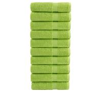 vidaXL Toallas de baño SOLUND 10 uds 100x150 cm 600 gsm