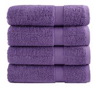 vidaXL Toallas de baño SOLUND 4 uds 100x150 cm 600 gsm