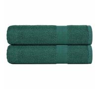 vidaXL Toallas de ducha 2 uds 100% algodón 70x140 cm 360 gsm en color Azul/Verde/Rosa y más