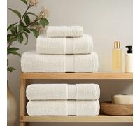 vidaXL Toallas de ducha SOLUND 2 unidades crema 70x140 cm 600 gsm