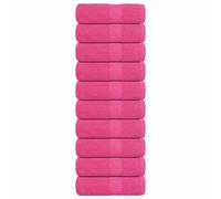 vidaXL Toallas de invitados FROGN 10 uds rosa 30x50 cm 360 g/m²