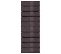 vidaXL Toallas de invitados FROGN antracita 30x50 cm 360 g/m²