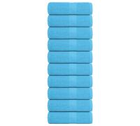 vidaXL Toallas de invitados FROGN turquesa 30x50 cm 360 g/m²