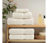vidaXL Toallas de mano SOLUND 10 unidades crema 50x100 cm 600 gsm