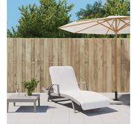 vidaXL Toallas de playa 2 uds tela blanco 400 g/m² 75x200 cm