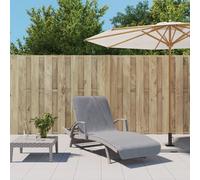 vidaXL Toallas de playa 2 uds tela gris 400 g/m² 75x200 cm