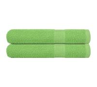 vidaXL Toallas de sauna 2 uds 100% algodón 80x200 cm 360 gsm en color Burdeos/Morado/Gris y más