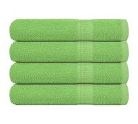 vidaXL Toallas FROGN 4 uds Verde Manzana 100x200 cm 360 gsm, Toalla de Playa, Toalla de Playa, Toalla de baño Grande, Toalla de baño, Toalla de invitado