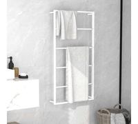 vidaXL Toallero Blanco 60x10x116 cm Acero