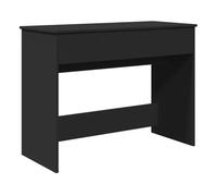 vidaXL Tocador con espejo 100x45x76 cm, negro