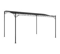 vidaXL Toldo acero y tela 4x3 m 180 g/m² cenador Color Crema, Antracita, Taupé y mas