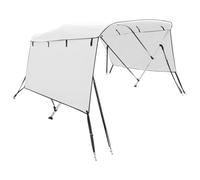 vidaXL Toldo Bimini 3 Arcos con Paredes Laterales 183x(185-198) x137 cm, toldo Bimini para Barco, toldo Bimini para Barco, toldo Bimini en Barco