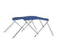 Toldo Bimini De 3 Arcos Azul 183x180x137 Cm Vidaxl