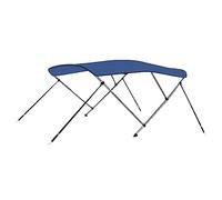 vidaXL Toldo Bimini de 3 arcos azul 183x160x137 cm