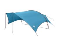 vidaXL Toldo de Camping Resistente al Agua Azul 695 x 580 x 200 cm