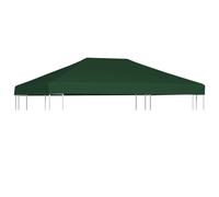 vidaXL Toldo de Cenador Cubierta Superior de Carpa Repuesto 315 g/m² 4x3 m Color Azul, Beige, Blanco y mas