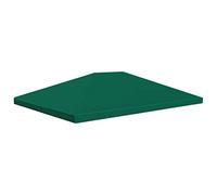 vidaXL Toldo de Cenador, Cubierta Superior de Carpa, Techo de Repuesto, Pabellón para Jardín Patio Terraza Casa, Verde 312 g/m² 4x3 m