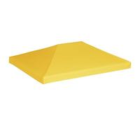 vidaXL Toldo de Cenador Cubierta Superior Techo Carpa Repuesto Protección Parasol Tienda Patio Jardín Exterior 270 g/m² 4x3 m Amarillo