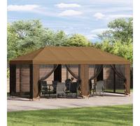 vidaXL Toldo de Gazebo Toldo Cobertizo de jardín Pabellón Cubierta de Protección solar Tienda para al Refugio UV Accesorio de Gazebo