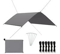 vidaXL Toldo de jardín gris 3x2 m