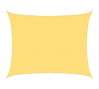 Toldo de vela beige HDPE 160 g/m² 6x8 m