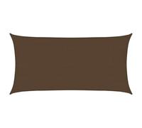 vidaXL Toldo de Vela HDPE marrón 160 g/m² 4x7 m
