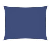 vidaXL Vela de sol, tejido Oxford, rectangular, 3x6 metros, azul