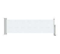 vidaXL Toldo Lateral 100% poliéster Hierro Acero, Toldo Ajustable, Cubierta de jardín, Barrera de Patio, Cortina Exterior, Protector contra Viento, Pantalla de privacidad