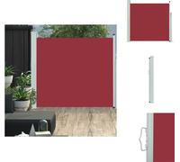 vidaXL Toldo lateral extensible, 170 x 300 cm, rojo - Toldos y protección solar