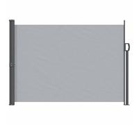 vidaXL Toldo Lateral retráctil 100% poliéster Hierro Acero, Toldo Ajustable, Techo Moderno, Rectangular para Patio, Sombra Flexible contra UV y Resistente al Agua