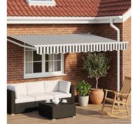 vidaXL: Toldo articulado manual con luces LED, 3,5 x 2,5 metros