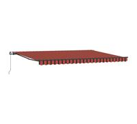 vidaXL Toldo Manual Retráctil Parasol Sombrilla para Jardín Patio Terraza